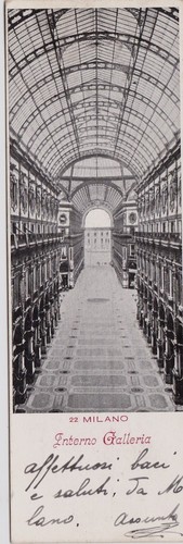 Milano mini cartolina - #,
