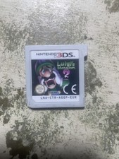 Luigi's Mansion 2 NINTENDO 3DS 2DS Solo CARTUCCIA OTTIMO STATO