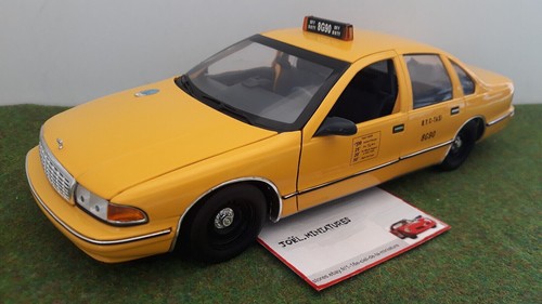 Chevrolet caprice taxi jaune - chevrolet,