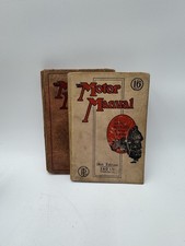 2 X The Motor Manual. 18th &