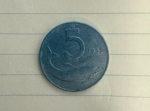 Moneta lire del 1955 - 💵,
