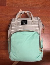 Zaino Mamma Multifunzione con Fasciatoio portatile  2 tasche isolanti bottiglia