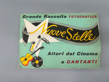 ALBUM FIGURINE ATTORI DEL CINEMA E CANTANTI RACCOLTA FOTOGRAFICA NON COMPLETO