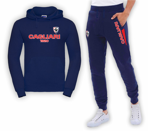 Tuta felpata cagliari ultras - tuta,