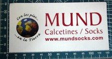 MUND SOCKS STICKER KLEBER ADESIVO NEW ORIGINAL