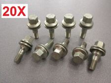 Kit 20 bulloni fissaggio ruota per CITROEN C3 AIRCROSS 2017> cerchi lega Farad