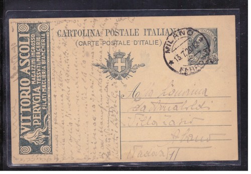 Cartolina postale tassello - cartolina,