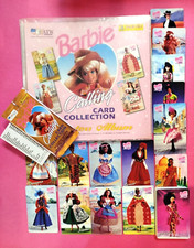PANINI ATW ALBUM VUOTO + SET COMPLETO 28 CARD BARBIE CALLING 1998 (A26N)