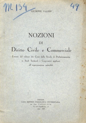 Nozioni diritto civile e - nozioni,