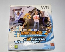 Nintendo Balance Board + Gioco WII Fit + Tappeto Family Trainer + Extreme Chall.