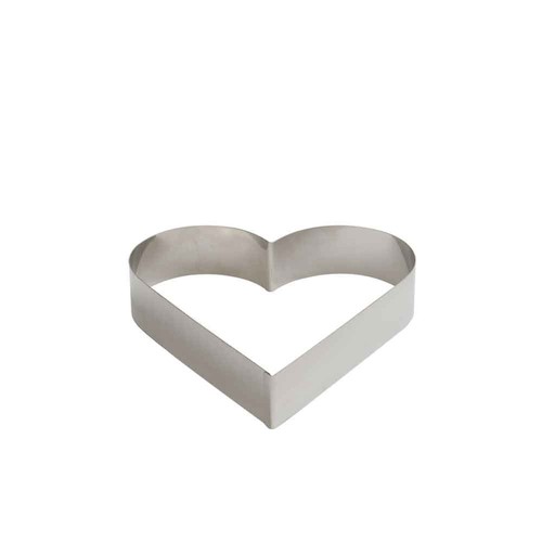 Coppapasta cuore acciaio - cuore, in