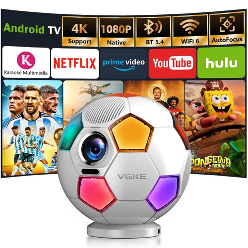 Videoproiettore vgke auto - videoproiettore, 4k