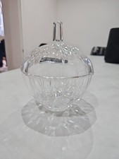 PORTA CARAMELLE CIOCCOLATINI IN CRISTALLO ANNI 80 VINTAGE