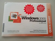 Windows 2000 Professional vintage con SP3, OEM, inglese (sigillato)