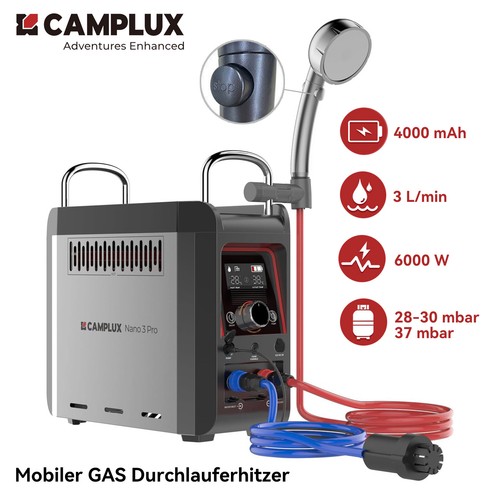Camplux 12v scaldabagno - camplux, mobile