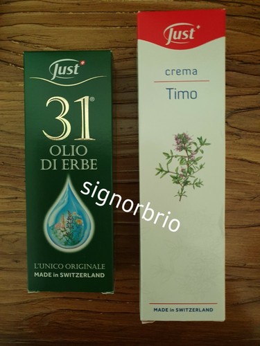 Olio crema timo - olio, just