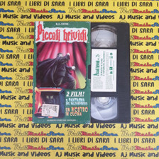 VHS cartonata R.L. STINE PICCOLI BRIVIDI 5 2001 2 FILM 20th CENTURY FOX (F44)