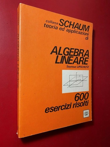 Lipschutz algebra lineare - -,