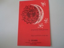 Programma della giornata - programma,