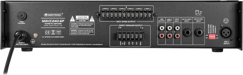 Omnitronic mavz 240 - omnitronic, mavz-240.6p