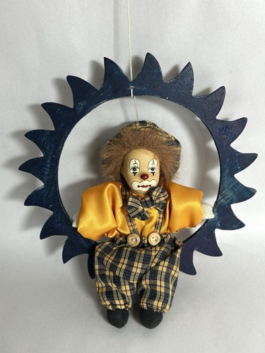 Whimsical vintage clown a - vintage, on