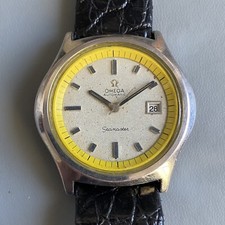 Orologio Vintage 1971 Omega Seamaster Big Giallo Automatico Acciaio St. Cal. 1002
