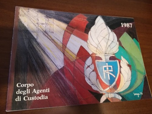 1987 calendario corpo - corpo, agenti
