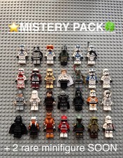 ⭐️LEGO STAR WARS MISTERY PACK +27 MINIFIGURES TYPE SUPER RARE