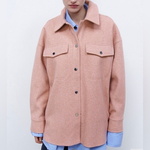 Zara peach sovracamicia - peach,