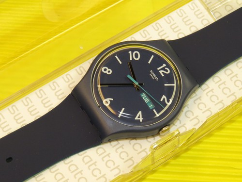 Swatch new gent backup blue - -,