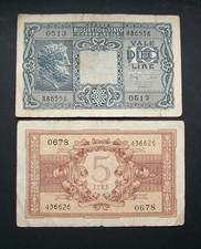 5 lire ATENA ELMATA + 10 lire