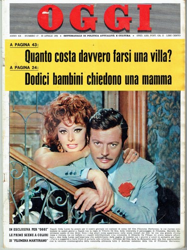 1964 sophia loren marcello - 1964, loren=marcello