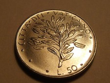 #3145 Vatican City; 50 Lire