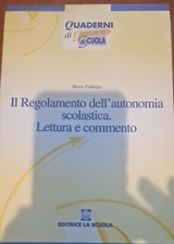 IL REGOLAMENTO DELL'AUTONOMIA