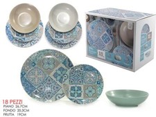 SERVIZIO PIATTI PORC. 18PZ