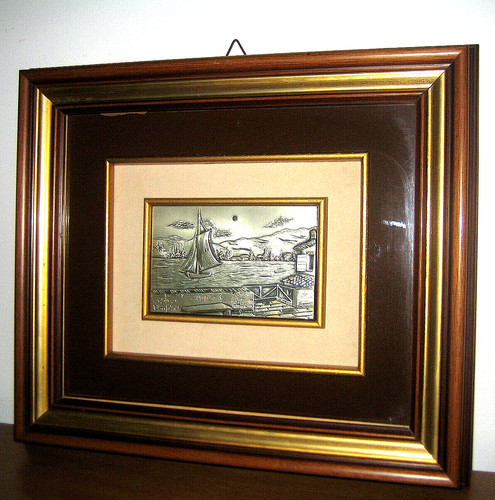 Quadro lastra argento 996 - argento,