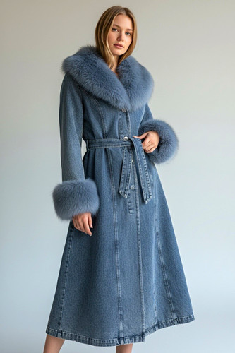Trench cappotto lungo - , donna