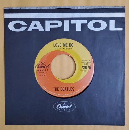 The beatles canada capitol - canada, 45