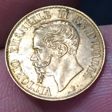 MONETA 1 CENTESIMO 1867 REGNO D'ITALIA VITTORIO EMANUELE II
