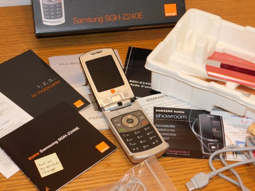 Pas testé telephone clapet - testé, à