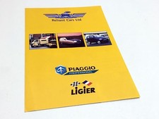 Brochure Paggio Ape 50 Ligier
