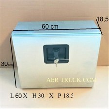 CASSETTA PORTA ATTREZZI ZINCATA PIAGGIO PORTER Camion Furgoni 60X30X18,5 CM