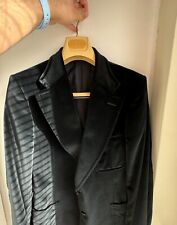 Giacca Gucci Uomo Nera Taglia 52 Regular 70% Cotone 30% Seta 