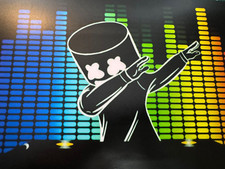 PUMP THE TUNE T SHIRT LAMPEGGIANTE PANNELLO LED LAMPEGGIANTE ATTIVATO DAL SUONO. 9. VEDI VIDEO