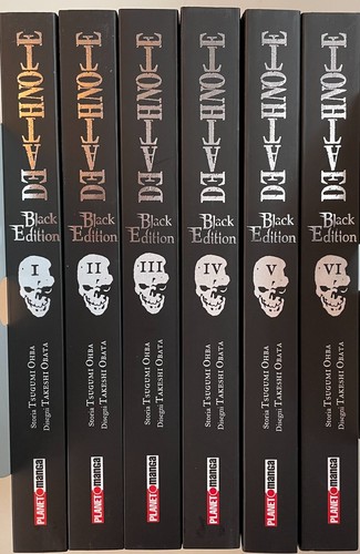 Death note black edition - death, 1/6