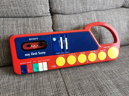 First sony cassette - my,