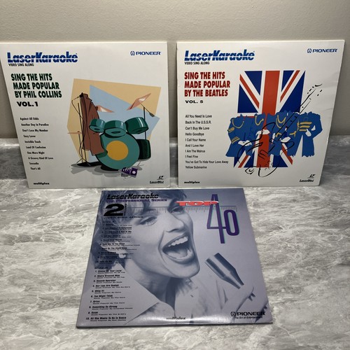 Lot laserdiscs pioneer - 3,