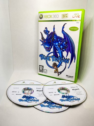 Blue dragon xbox 360 pal - blue,