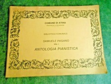 Atina (Frosinone) - Samuele Pagano Antologia Pianistica -s.d.(anni 70)