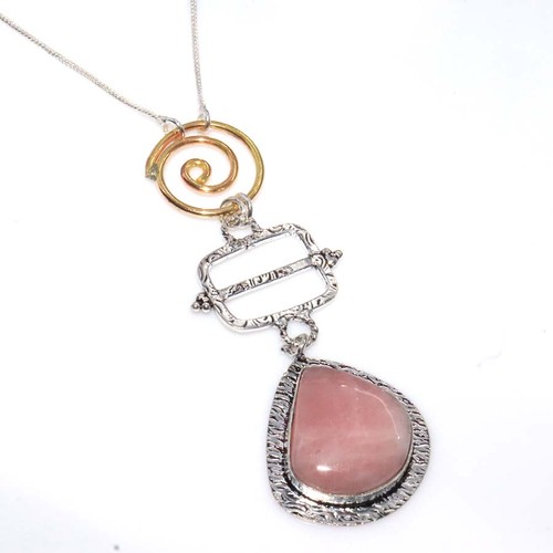 Collana lunga kunzite - collana,